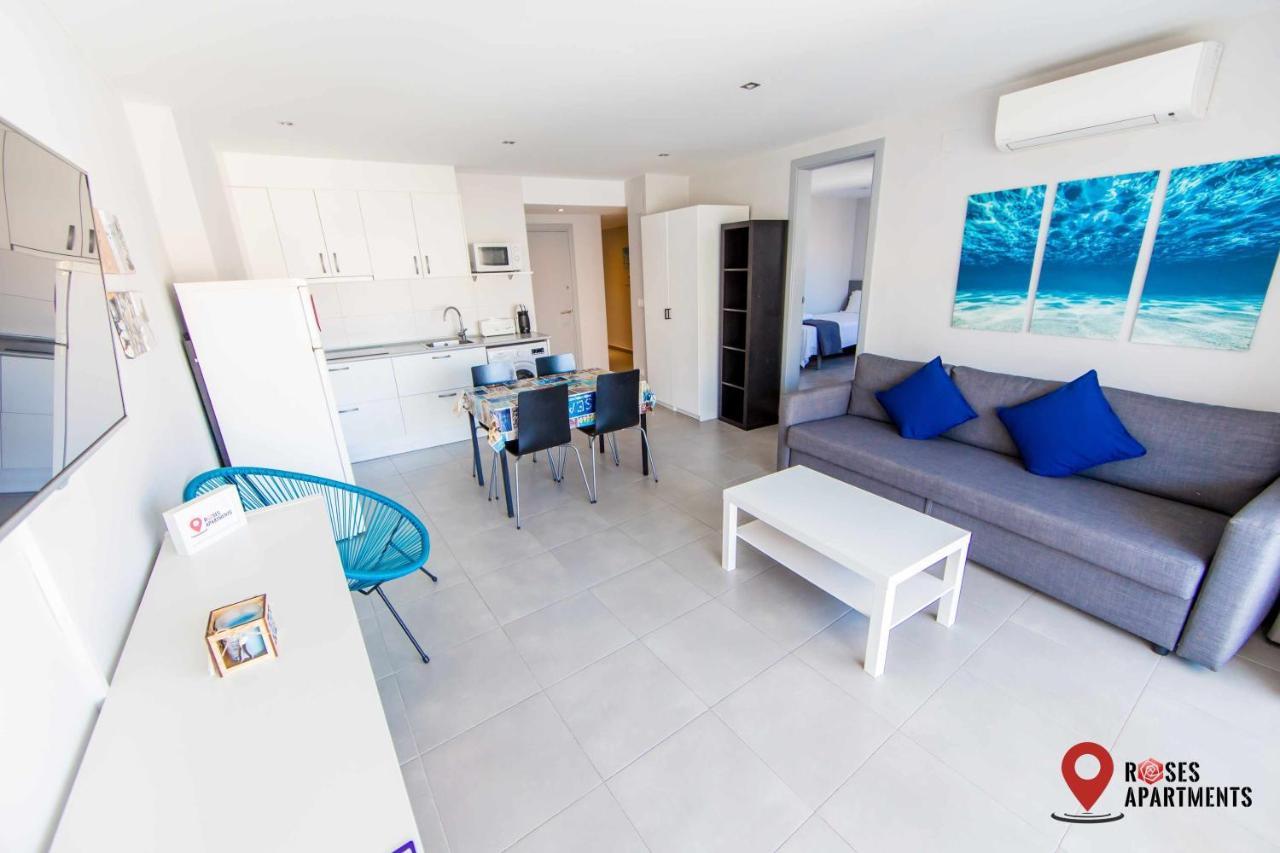 Roses Apartments Ocean 2 Habitaciones Vista Mar Lateral Екстер'єр фото