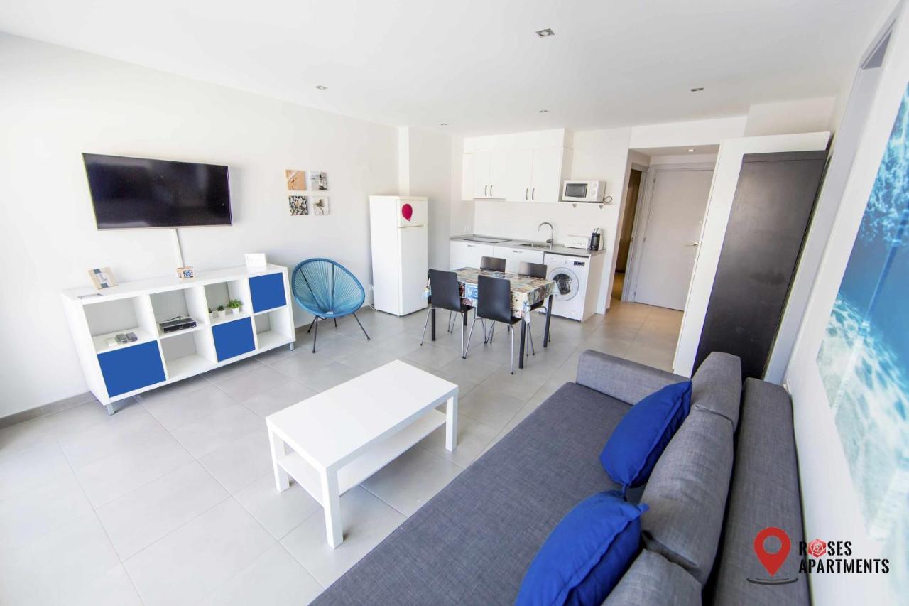 Roses Apartments Ocean 2 Habitaciones Vista Mar Lateral Екстер'єр фото