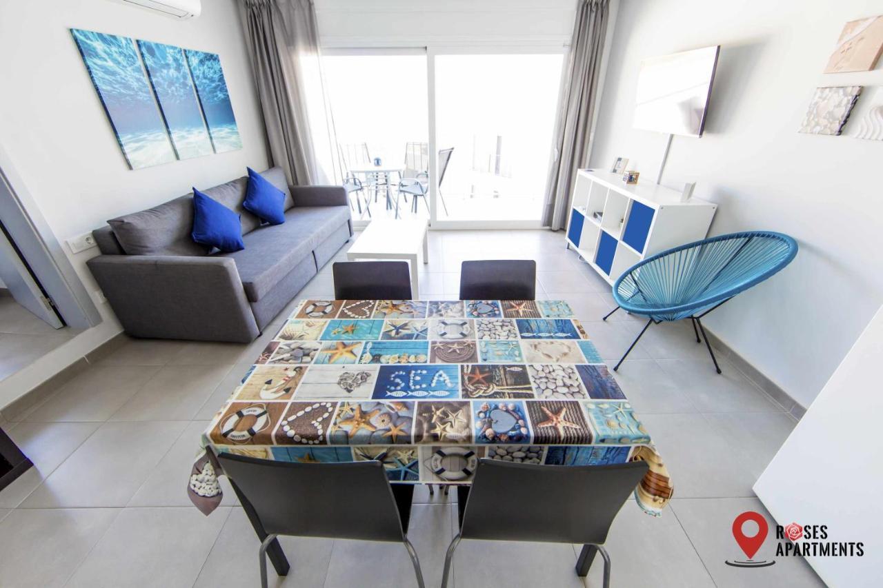 Roses Apartments Ocean 2 Habitaciones Vista Mar Lateral Екстер'єр фото