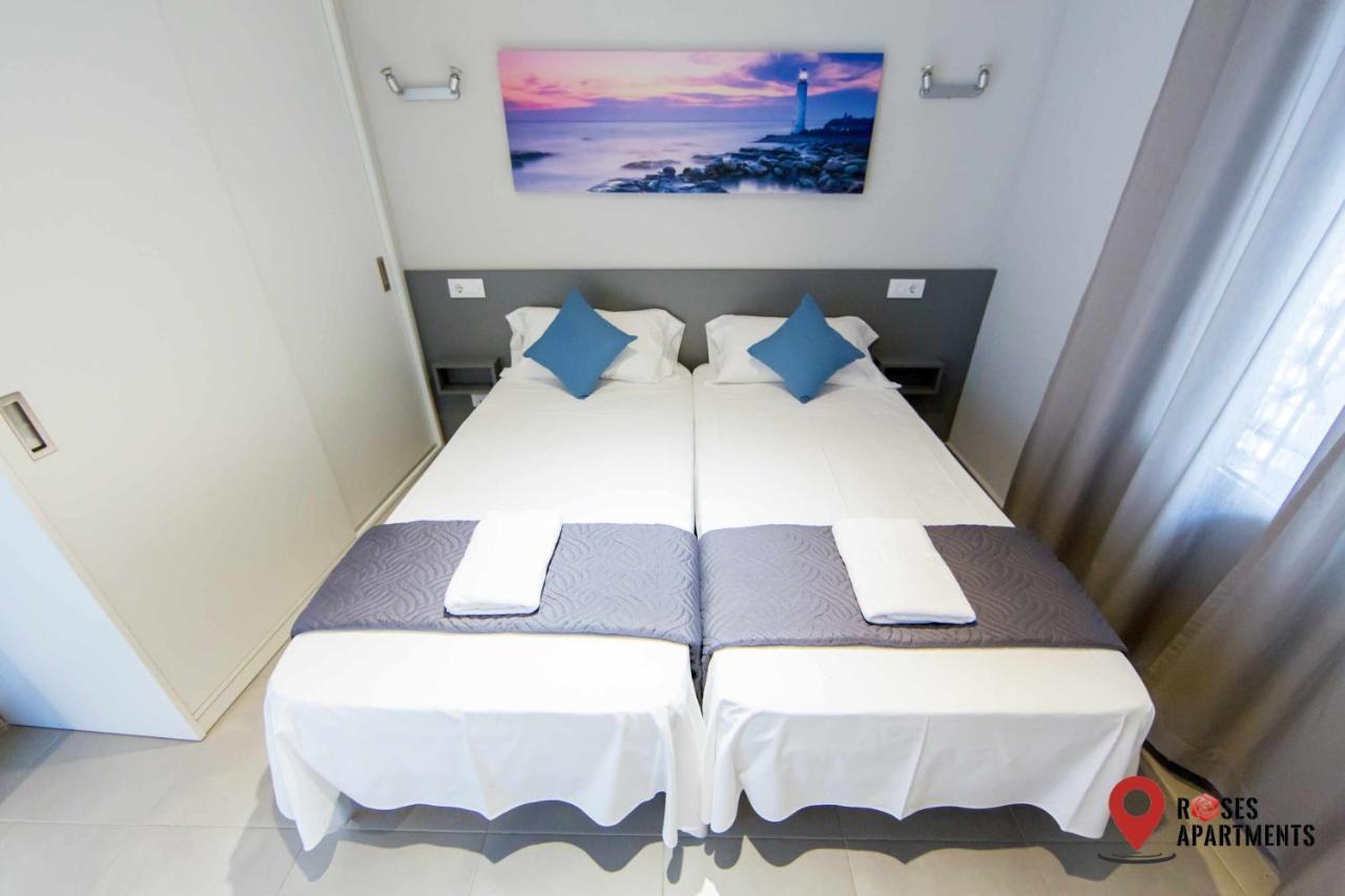 Roses Apartments Ocean 2 Habitaciones Vista Mar Lateral Екстер'єр фото