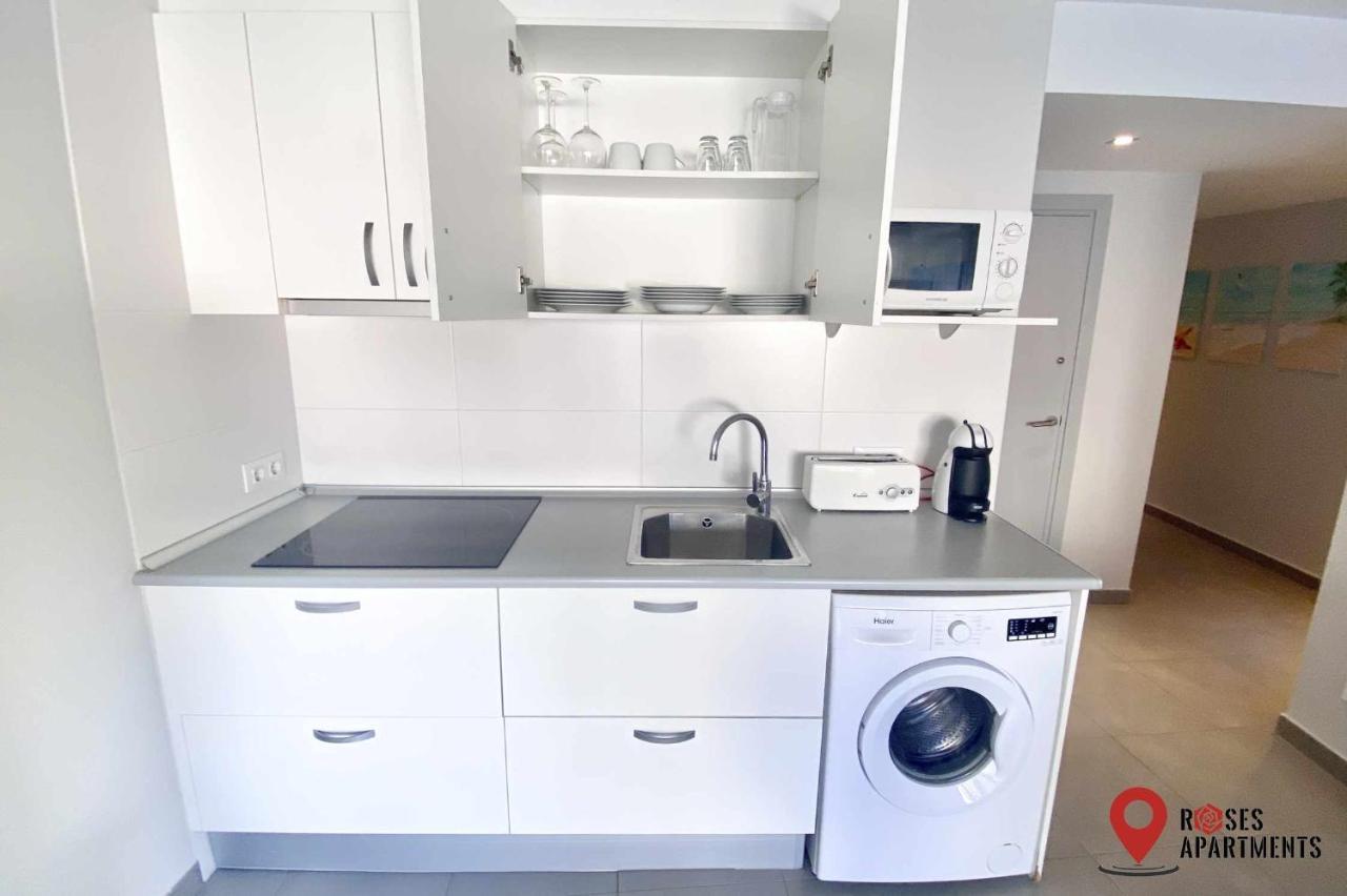 Roses Apartments Ocean 2 Habitaciones Vista Mar Lateral Екстер'єр фото